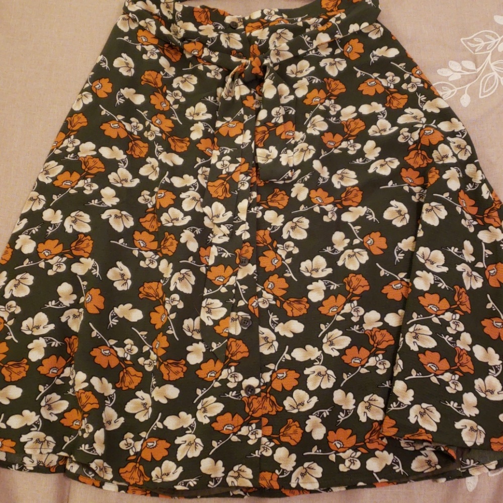 Floral skirt